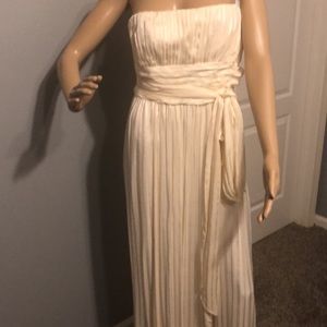 Cream maxi dress
